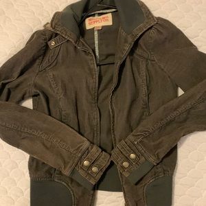 Brown corduroy jacket